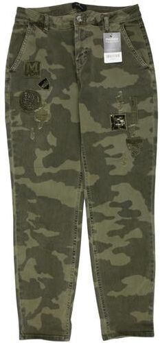 Damen Jeans, grün, Gr. EU 36, Elasthan, Baumwolle - Second Hand - monari - Modalova