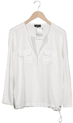 Damen Langarmshirt, weiß, Gr. EU 42, Elasthan, Synthetik, Viskose - Second Hand - monari - Modalova
