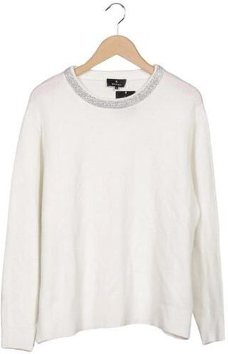 Damen Pullover, weiß, Gr. EU 42, Elasthan, Synthetik, Wolle - Second Hand - monari - Modalova