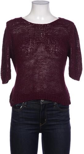 Damen Pullover, bordeaux, Gr. S - Second Hand - monari - Modalova