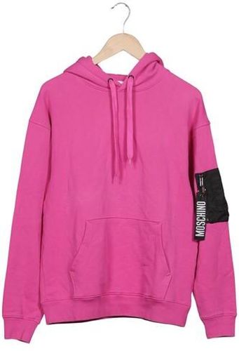 Damen Kapuzenpullover, pink, Gr. EU 44, Baumwolle, Synthetik - Second Hand - Moschino - Modalova