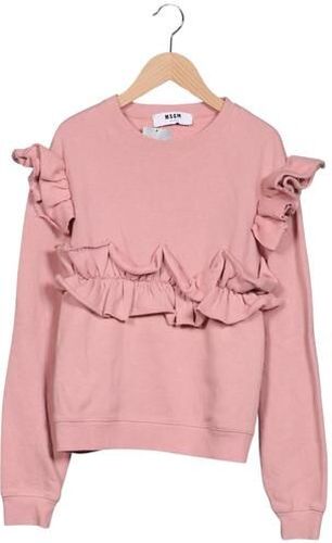 Damen Sweatshirt, pink, Gr. M, Baumwolle - Second Hand - Msgm - Modalova