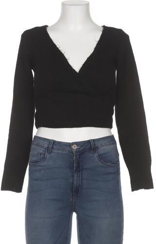 Damen Strickjacke, schwarz, Gr. L, Synthetik - Second Hand - NA-KD - Modalova