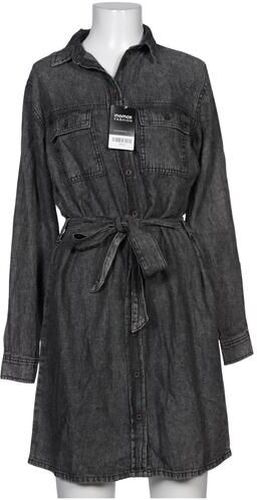 Damen Kleid, grau, Gr. EU 36, Baumwolle - Second Hand - NA-KD - Modalova