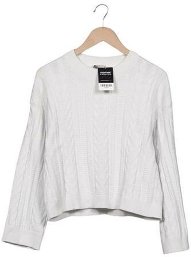 Damen Pullover, weiß, Gr. EU 38, Baumwolle, Synthetik - Second Hand - Neo Noir - Modalova