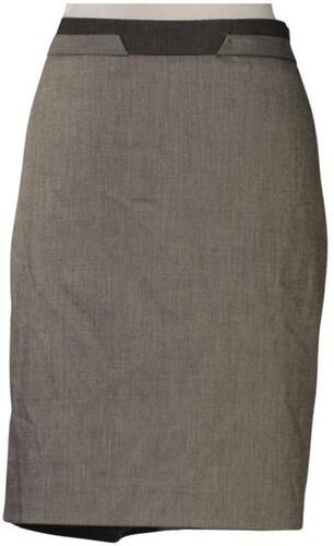 Damen Rock, grau, Gr. EU 40, Elasthan, Synthetik, Viskose - Second Hand - Next - Modalova