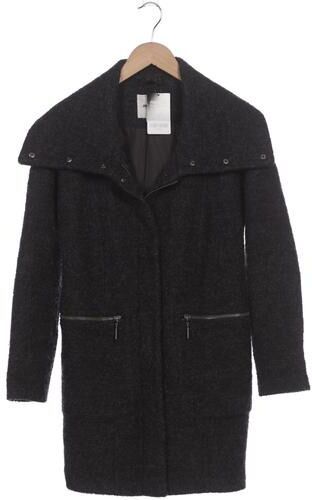 Damen Mantel, grau, Gr. EU 34, Synthetik, Wolle - Second Hand - Object - Modalova