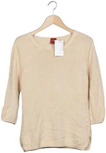 Damen Pullover, beige, Gr. EU 38, Baumwolle - Second Hand - Olsen - Modalova