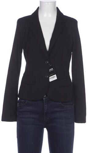 Damen Blazer, schwarz, Gr. EU 36, Elasthan, Synthetik, Viskose - Second Hand - Opus - Modalova