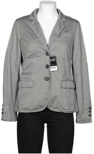 Damen Blazer, grau, Gr. EU 40, Elasthan, Baumwolle, Synthetik - Second Hand - Opus - Modalova