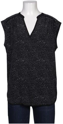Damen Bluse, schwarz, Gr. EU 38, Synthetik - Second Hand - Opus - Modalova