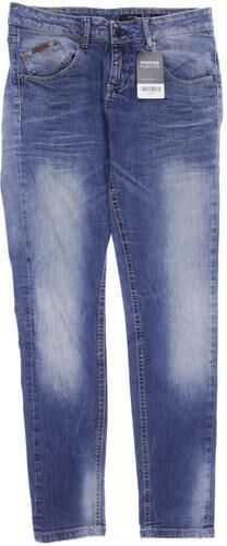 Damen Jeans, blau, Gr. W34 L32, Elasthan, Baumwolle - Second Hand - Opus - Modalova