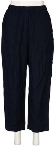 Damen Stoffhose, marineblau, Gr. M, Leinen, Viskose - Second Hand - Oysho - Modalova