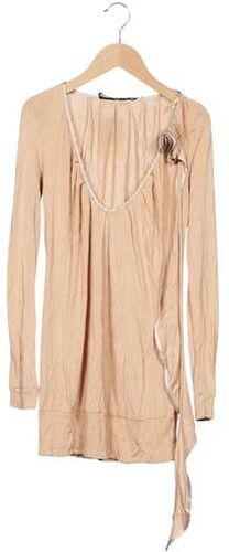 Damen Pullover, beige, Gr. EU 38, Viskose - Second Hand - Patrizia pepe - Modalova