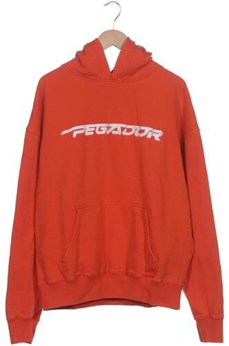 Damen Kapuzenpullover, orange, Gr. L, Baumwolle, Synthetik - Second Hand - Pegador - Modalova