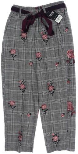 Damen Stoffhose, grau, Gr. XS, Elasthan, Synthetik, Viskose - Second Hand - Please - Modalova