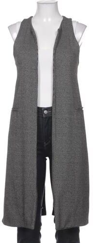 Damen Strickjacke, grau, Gr. S, Viskose, Elasthan, Synthetik - Second Hand - Please - Modalova