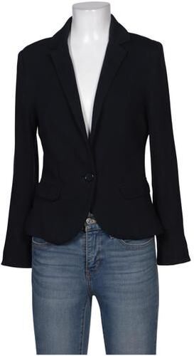 Damen Blazer, marineblau, Gr. EU 38, Baumwolle - Second Hand - Promod - Modalova