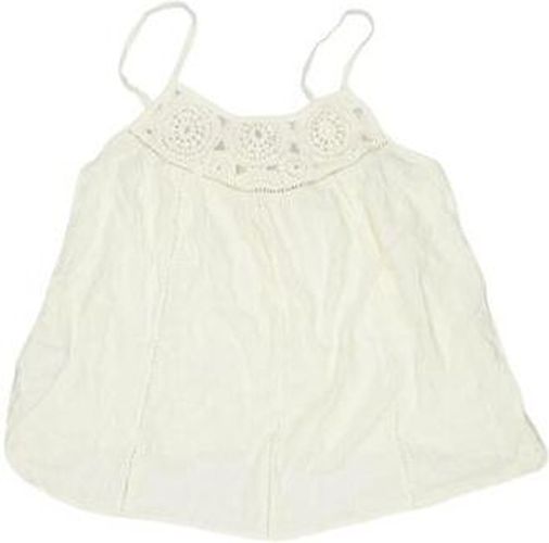 Damen Top, cremeweiß, Gr. EU 36, Baumwolle, Synthetik, Viskose - Second Hand - Promod - Modalova