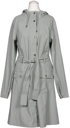 Damen Mantel, grau, Gr. Xxs, Synthetik - Second Hand - Rains - Modalova