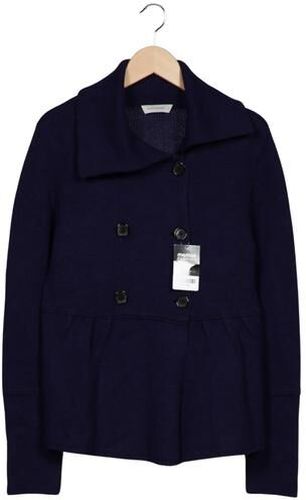 Damen Strickjacke, marineblau, Gr. M, Kaschmir, Merino, Viskose - Second Hand - RENE LEZARD - Modalova