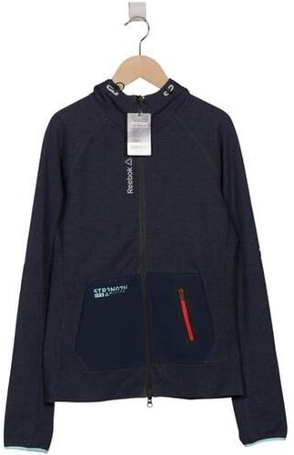 Damen Kapuzenpullover, marineblau, Gr. S, Elasthan, Baumwolle, Synthetik - Second Hand - Reebok - Modalova