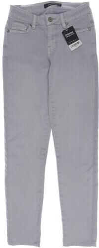 Damen Stoffhose, hellblau, Gr. W25 L28, Elasthan, Baumwolle, Synthetik - Second Hand - Repeat - Modalova