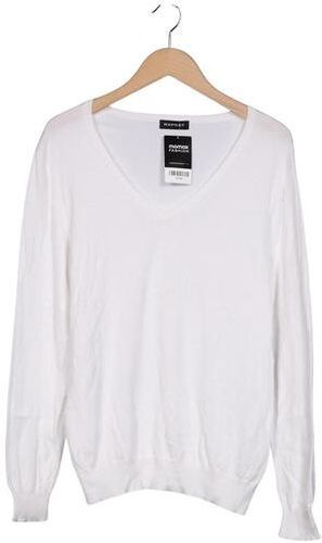 Damen Pullover, weiß, Gr. EU 44, Baumwolle, Viskose - Second Hand - Repeat - Modalova