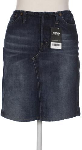 Damen Rock, blau, Gr. W28, Baumwolle - Second Hand - Replay - Modalova