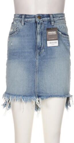 Damen Rock, blau, Gr. W25, Baumwolle - Second Hand - Replay - Modalova