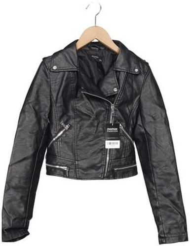 Damen Jacke, schwarz, Gr. EU 34, Kunstleder, Synthetik - Second Hand - Reserved - Modalova