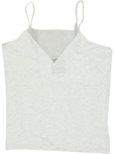 Damen Top, grau, Gr. L, Elasthan, Viskose - Second Hand - Reserved - Modalova