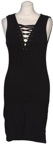 Damen Kleid, schwarz, Gr. M, Elasthan, Baumwolle - Second Hand - Review - Modalova