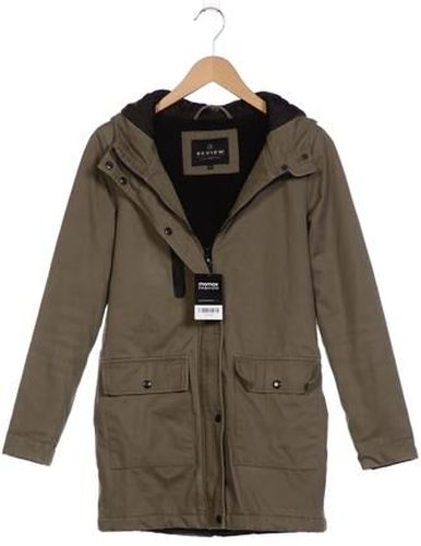 Damen Mantel, grün, Gr. XS, Baumwolle, Synthetik - Second Hand - Review - Modalova