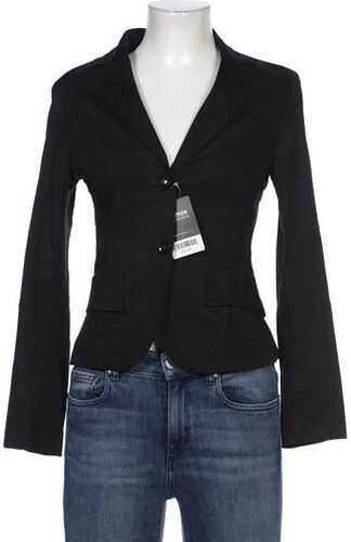 Damen Blazer, schwarz, Gr. XS, Elasthan, Baumwolle - Second Hand - Rinascimento - Modalova