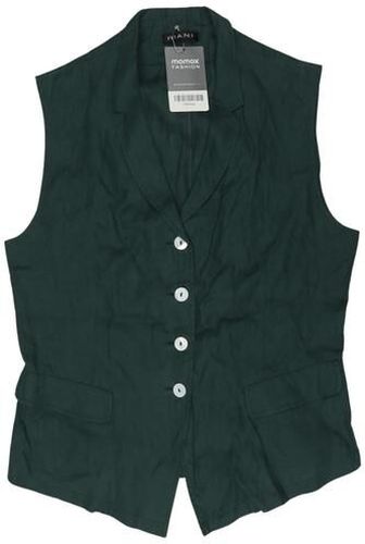 Damen Weste, grün, Gr. EU 40, Leinen - Second Hand - Riani - Modalova