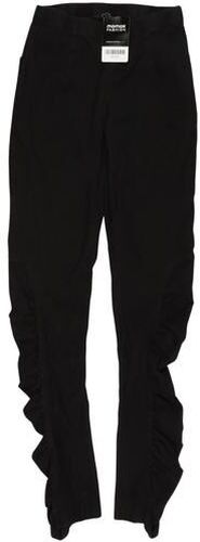 Damen Stoffhose, schwarz, Gr. W24 L29 - Second Hand - Rundholz - Modalova