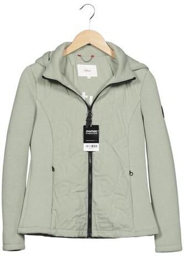 Damen Jacke, hellgrün, Gr. EU 36, Synthetik - Second Hand - S. Oliver - Modalova
