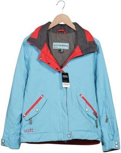 Damen Jacke, hellblau, Gr. M, Synthetik - Second Hand - Scott - Modalova