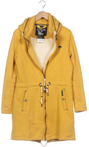 Damen Mantel, gelb, Gr. XL, Baumwolle, Synthetik - Second Hand - Schmuddelwedda - Modalova