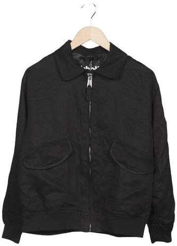 Damen Jacke, schwarz, Gr. S, Synthetik, Lyocell - Second Hand - Schott NYC - Modalova