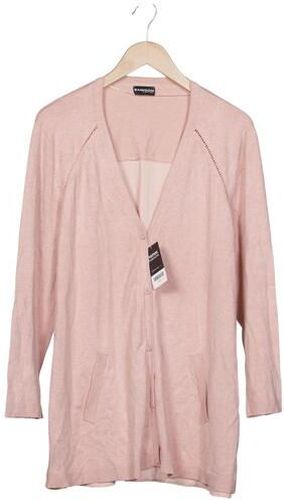 Samoon by Gerry Damen Strickjacke, pink, Gr. EU 44, Synthetik, Viskose - Second Hand - Weber - Modalova