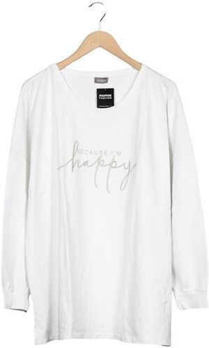 Samoon by Gerry Damen Sweatshirt, weiß, Gr. EU 52 - Second Hand - Weber - Modalova