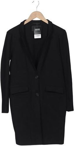 Damen Mantel, schwarz, Gr. EU 36, Schurwolle, Viskose - Second Hand - SET - Modalova