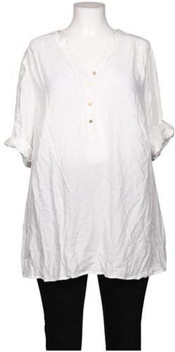 Damen Bluse, weiß, Gr. EU 50, Viskose - Second Hand - Sheego - Modalova