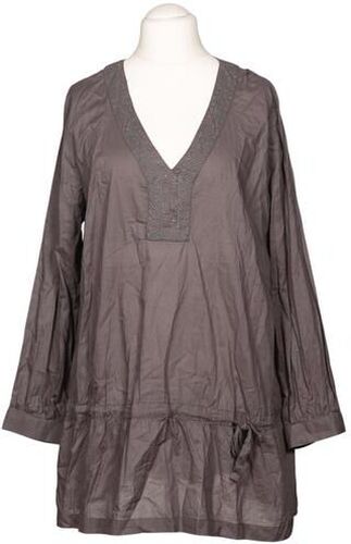 Damen Bluse, grau, Gr. EU 50, Baumwolle - Second Hand - Sheego - Modalova