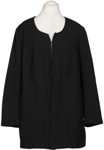 Damen Blazer, schwarz, Gr. EU 52, Baumwolle, Synthetik, Viskose - Second Hand - Sheego - Modalova