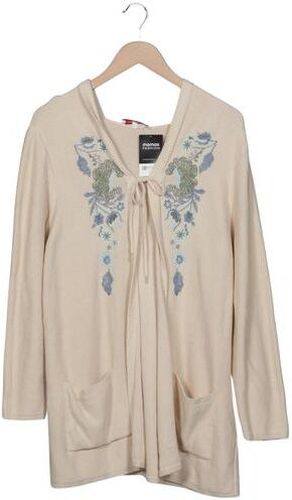 Damen Strickjacke, beige, Gr. EU 48, Baumwolle, Synthetik - Second Hand - Sheego - Modalova