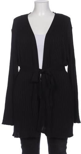 Damen Strickjacke, schwarz, Gr. EU 48, Baumwolle, Viskose - Second Hand - Sheego - Modalova