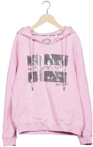 Damen Kapuzenpullover, pink, Gr. EU 36, Baumwolle, Synthetik - Second Hand - Soccx - Modalova